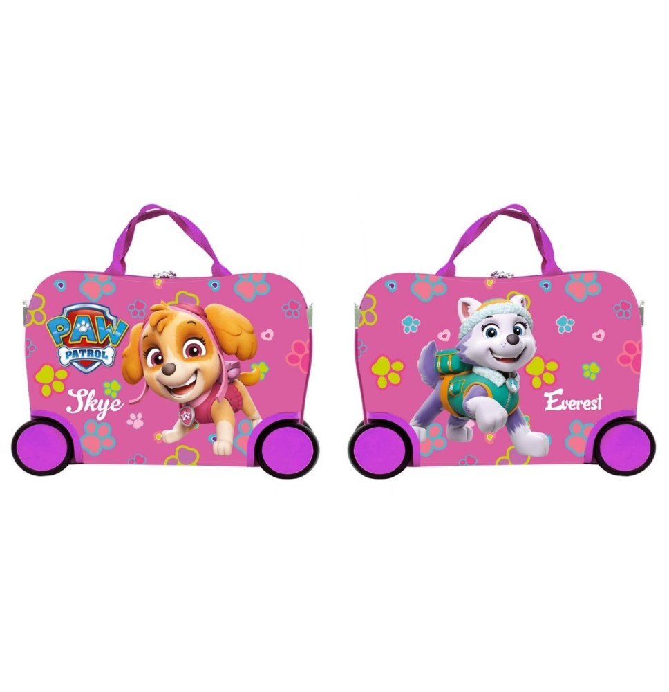 Paw Patrol Pink lagaminas su ratukais