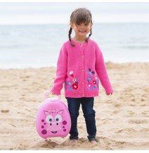 Nešiojamas kelioninis naktipuodis My Carry Potty Dino Pink