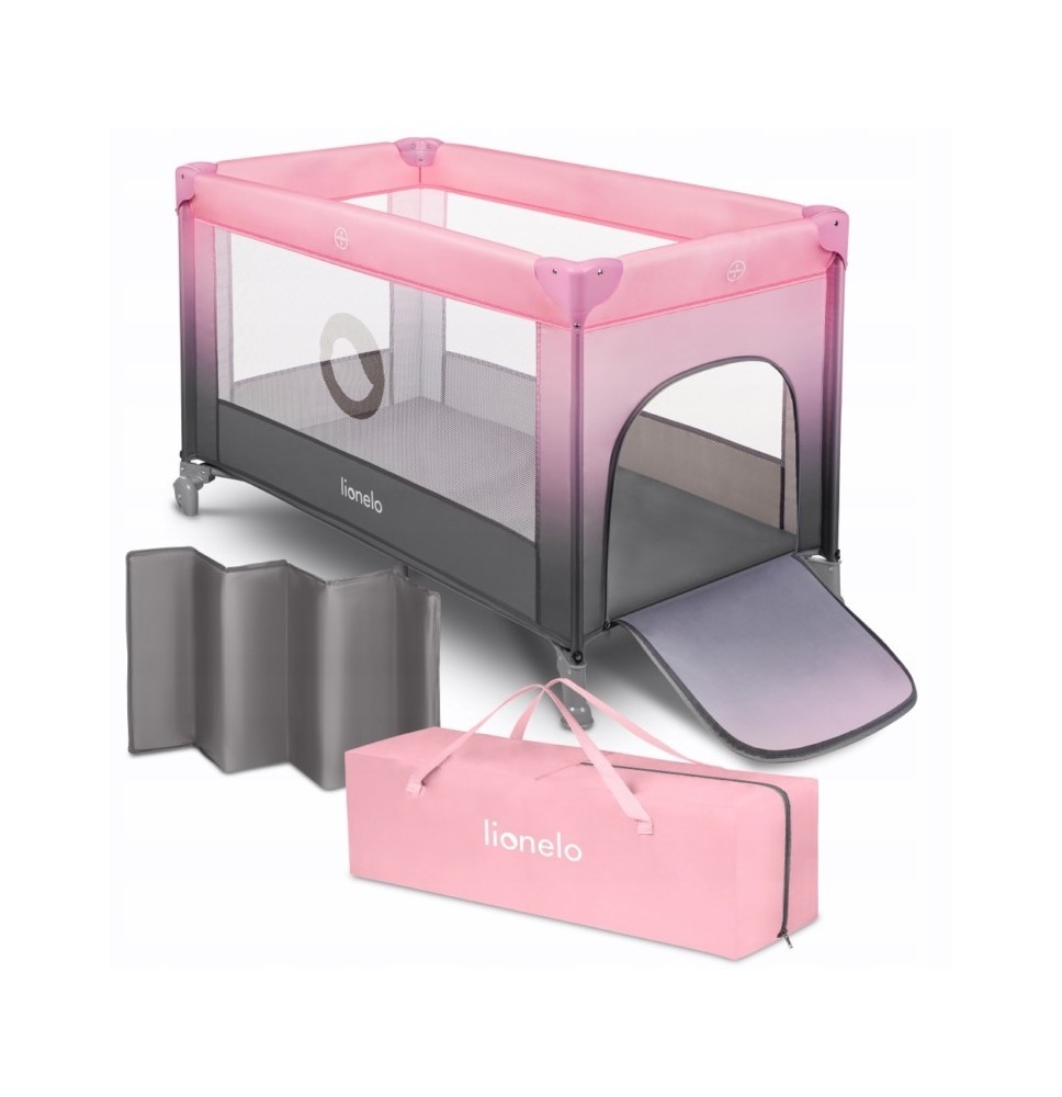 Maniežas Stefi Pink Ombre su ratukais