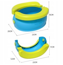 Nešiojamas kelioninis naktipuodis Banana Blue