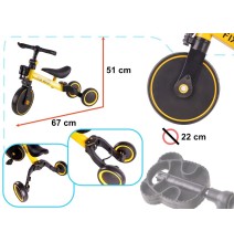 Triratukas - paspirtukas - balansinis dviratukas 3in1 Fix Mini