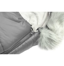 Šiltas vokelis vežimėliui Orso Grey Pearl