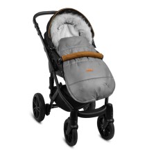 Šiltas vokelis vežimėliui Orso Grey Pearl