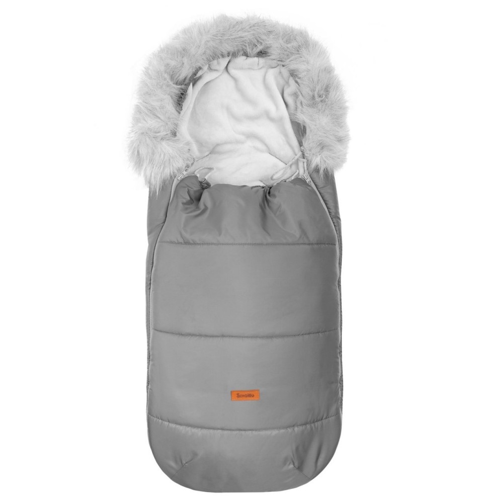 Šiltas vokelis vežimėliui Orso Grey Pearl