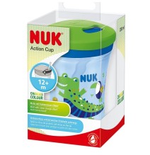 NUK gertuvė su spalvos keitimo efektu ir šiaudeliu