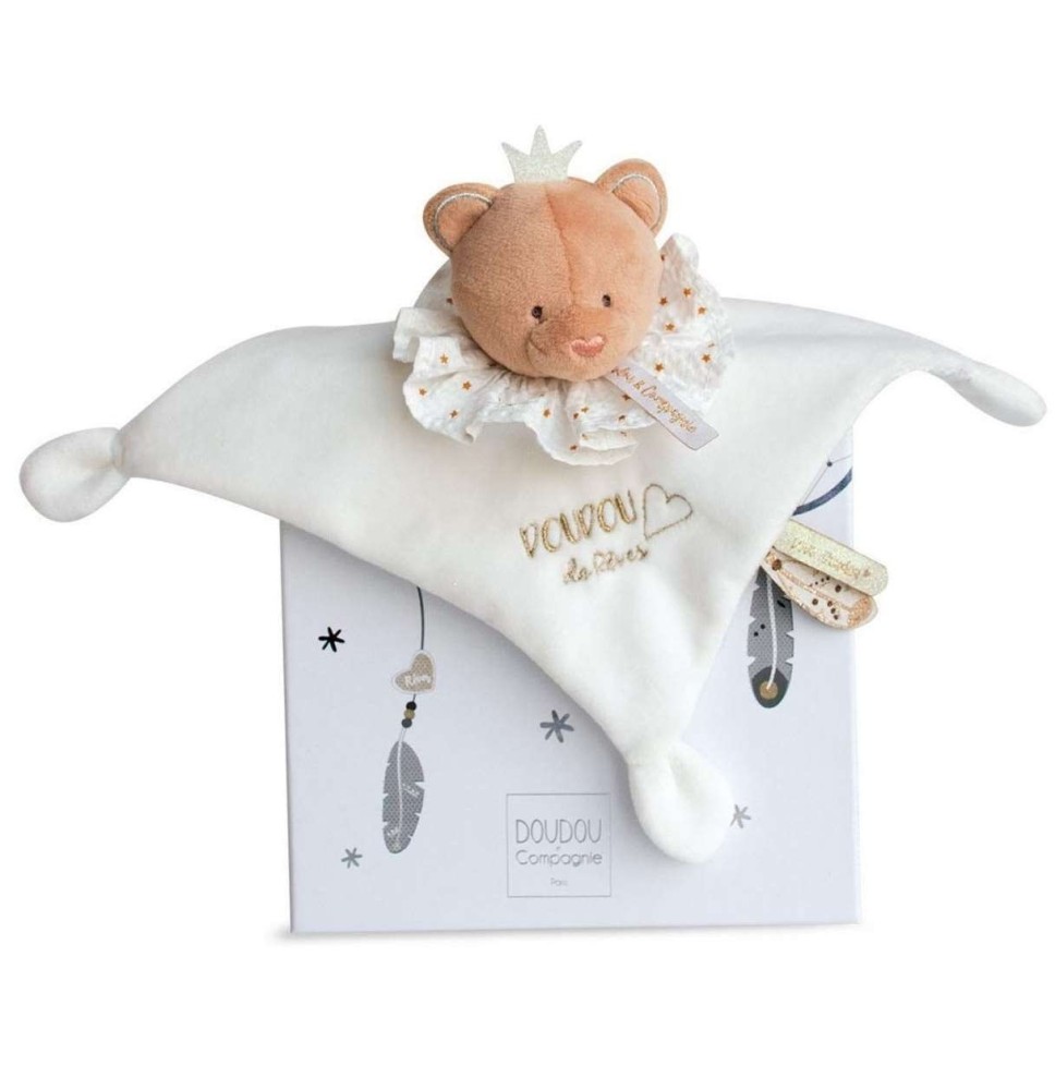 Miego skiautė DouDou Bear dėžutėjė