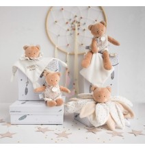 Miego skiautė DouDou Bear dėžutėjė