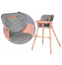 Maitinimo kėdutė Lionelo KOEN 2in1 Pink