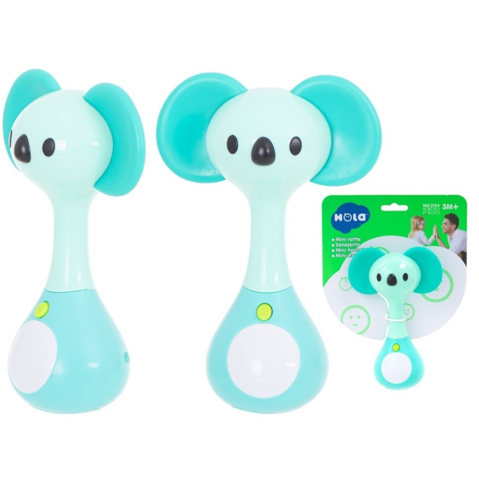Muzikinis barškutus su šviesėlėmis Koala