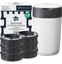 Sauskelnių konteineris Tommee Tippee Twist&Click + 1 kasete
