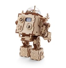 Muzikinis medinis 3D konstruktorius Robotas