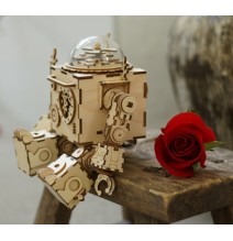 Muzikinis medinis 3D konstruktorius Robotas