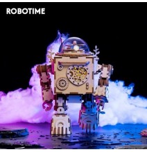 Muzikinis medinis 3D konstruktorius Robotas