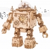 Muzikinis medinis 3D konstruktorius Robotas