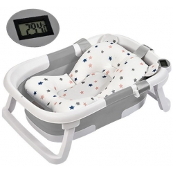 Sulankstoma Compact kūdikio vonelė su termometru