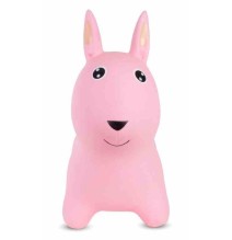 Pripučiamas guminis šokliukas Bunny Pink