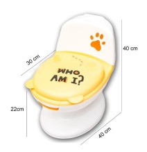 Naktipuodis Tiger su vandens nuleidimo garsu
