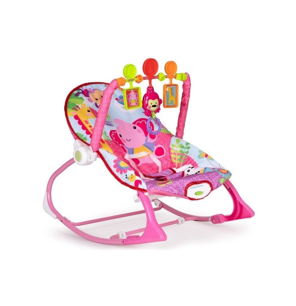 Vibro kėdute – gultukas Elephant iki 18 kg.