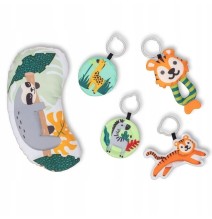 Lavinamasis didelis kilimėlis BabyTiger Tropicana