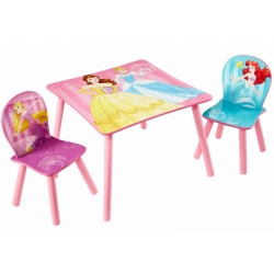 Disney Princess  staliukas su kėdutėmis