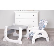 Maitinimo kėdutė–transformeris Homee Grey