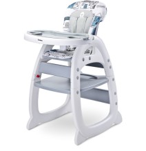 Maitinimo kėdutė–transformeris Homee Grey