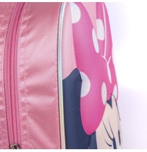 Šviečianti kuprinė Minnie Mouse (3D efektas) su kišenėle