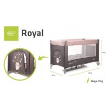 Maniežas 4Baby Royal Pink su ratukais