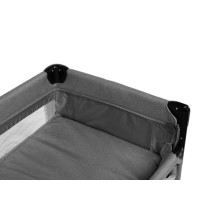 Maniežas su 2 dugnais ir nuleidžiamu šonu Graphite