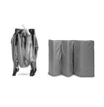 Maniežas su 2 dugnais ir nuleidžiamu šonu Graphite