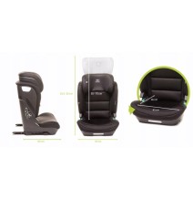 Automobilinė kėdutė APP-Fix Black 15-36 kg.