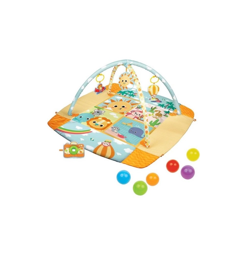 Smily Play Deluxe 3in1 lavinamasis kilimėlis užlenkiamais kraštais