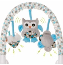 Lankas su žaisliukais Owl Blue