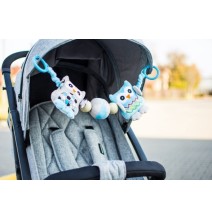 Pakabinamas barškutis 4Baby Pelėdžiukas