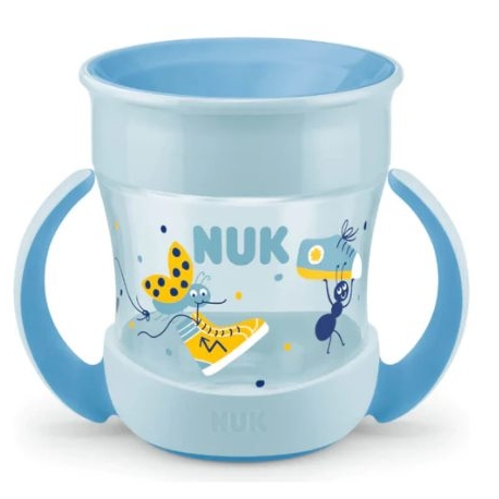 Gertuvė - puodelis NUK Mini Magic 360  (talpa - 160 ml.)