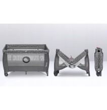 2-jų aukštų maniežas Stefi PLUS Grey
