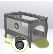 2-jų aukštų maniežas Stefi PLUS Grey