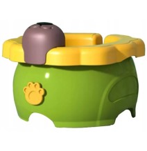 Nešiojamas kelioninis naktipuodis Bears Green