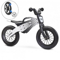 Medinis balansinis dviratis Toyz Grey