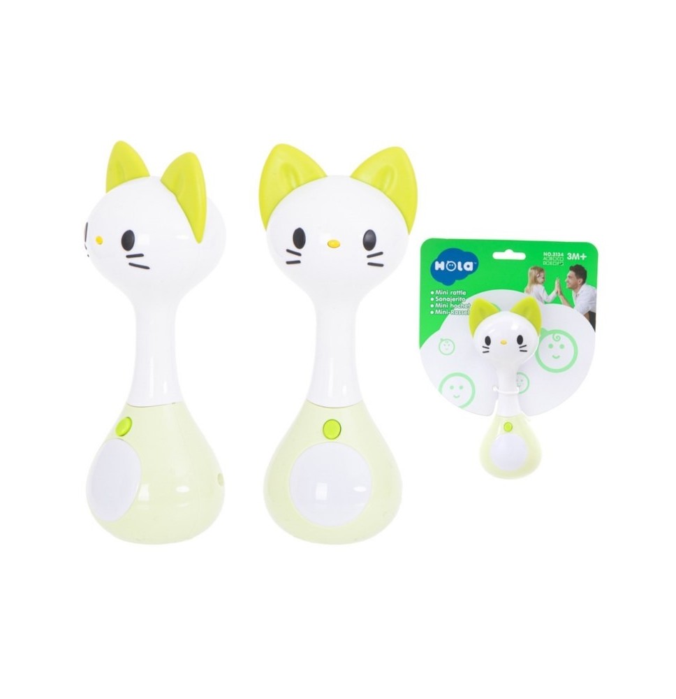 Muzikinis barškutis su šviesėlėmis Kitty