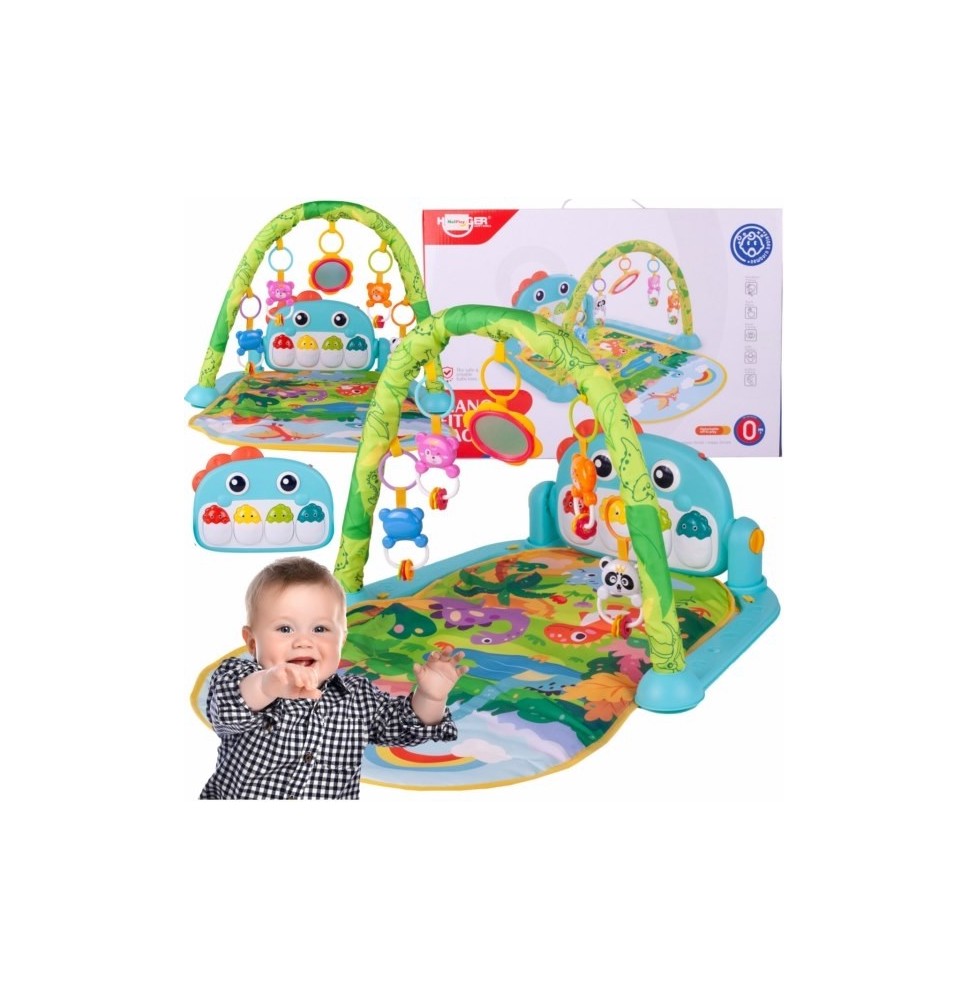 Lavinimosi kilimėlis Dino su sparduku-pianinu