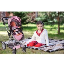 Lėlių vežimėlis Princess 2in1