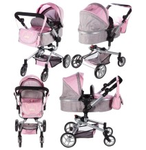Lėlių vežimėlis Princess 2in1