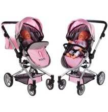 Lėlių vežimėlis Princess 2in1
