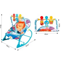 Vibro kėdute – gultukas Lion iki 18 kg.