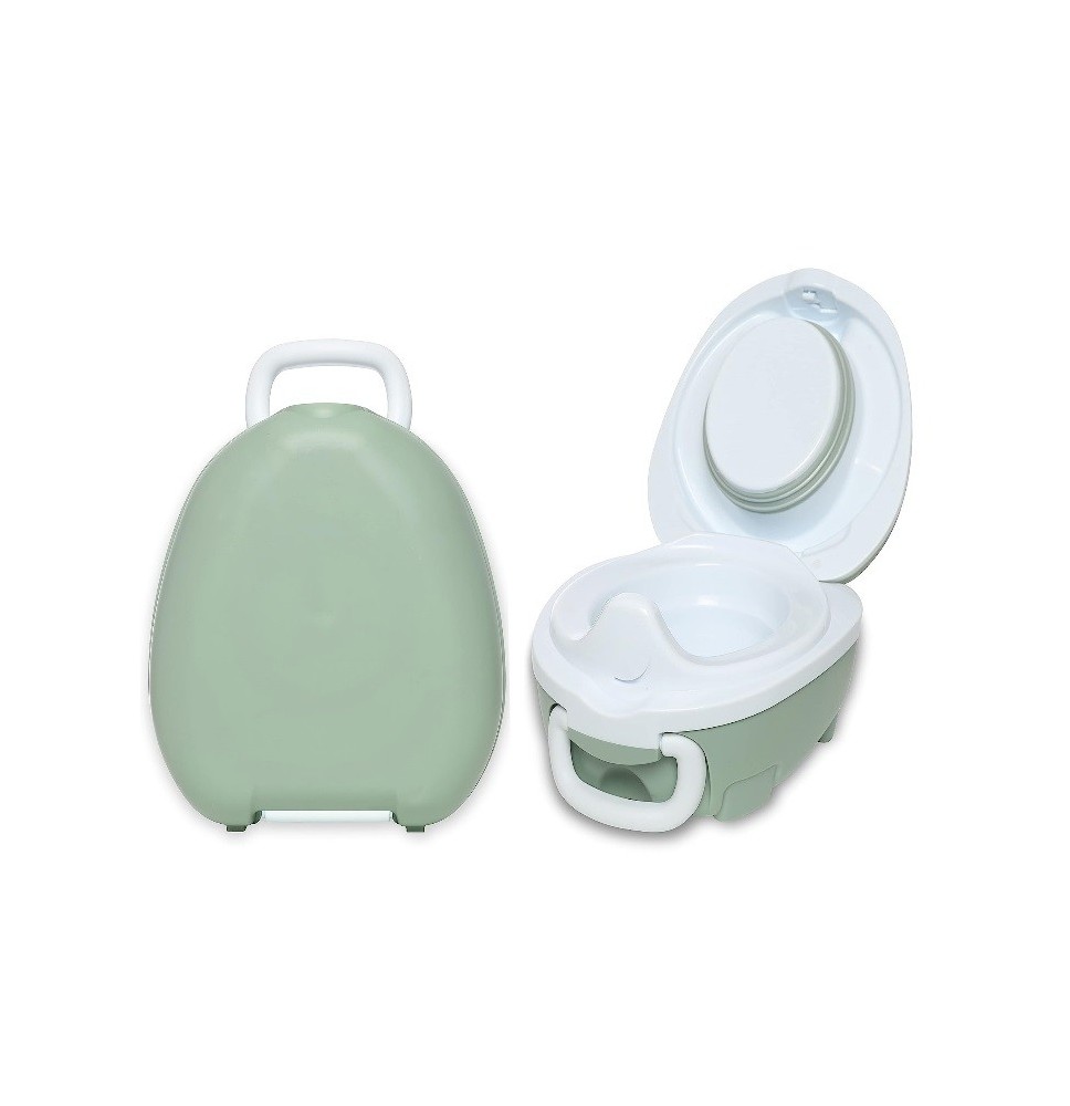 Nešiuojamas naktipuodis My Carry Potty Green