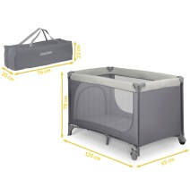 Maniežas Light Grey su ratukais ir landa