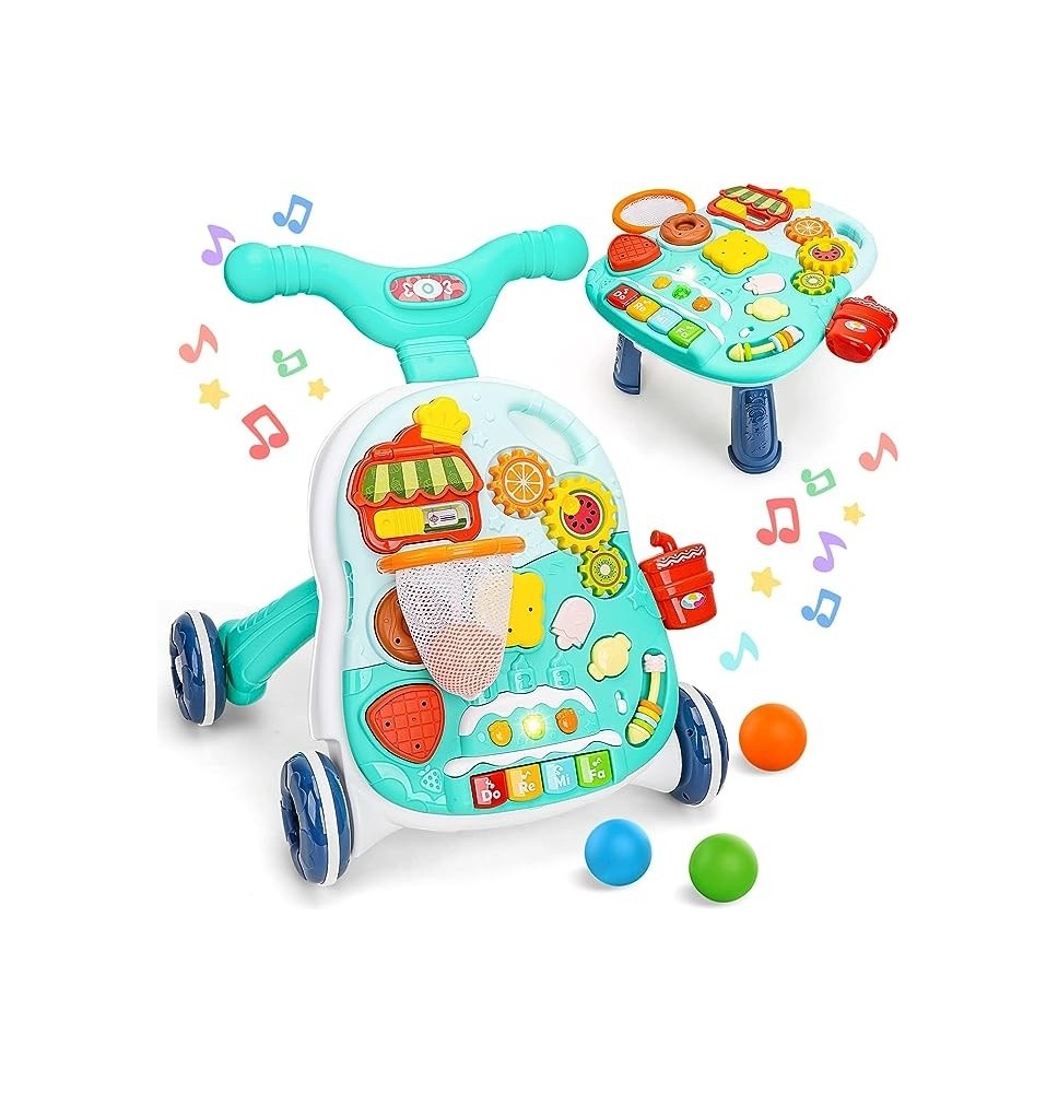 Muzikinis stumdukas - staliukas 2in1 Happy Dream