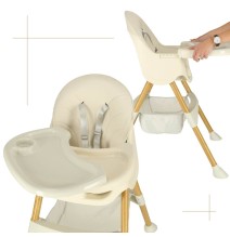 Maitinimo kėdutė reguliuojamo aukščio Creme 2in1