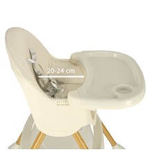 Maitinimo kėdutė reguliuojamo aukščio Creme 2in1